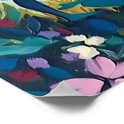 Vreedzame Yoga Praktijk Poster (Hoek)