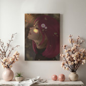 Vreedzame Zachte Straling Canvas Afdruk