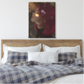 Vreedzame Zachte Straling Canvas Afdruk (Insitu (Slaapkamer))