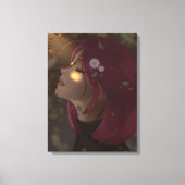 Vreedzame Zachte Straling Canvas Afdruk (Voorkant)