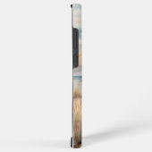 Vreedzame zeilende Waterverf Kust Samsung Galaxy Hoesje (Rechterkant)