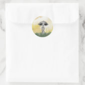Vreedzame Zomer Alien Sticker (Tas)
