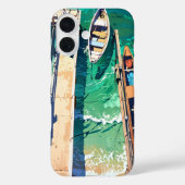 Vreedzame zomerpier Case-Mate iPhone case (Achterkant)