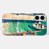 Vreedzame zomerpier Case-Mate iPhone case (Achterkant (horizontaal))
