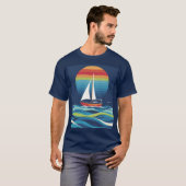 Vreedzame zonsondergang! t-shirt (Voorkant volledig)