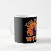 Vreemd 100% die heks Halloween Koffiemok (Voorkant links)