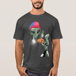 Vreemd 4 juli buitenaardse buitenaardse slavernij  t-shirt