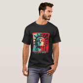 Vreemd Accent Immigrant Moed Citaten T-shirt (Voorkant volledig)