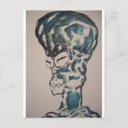 Vreemd ben ik briefkaart (Voorkant)