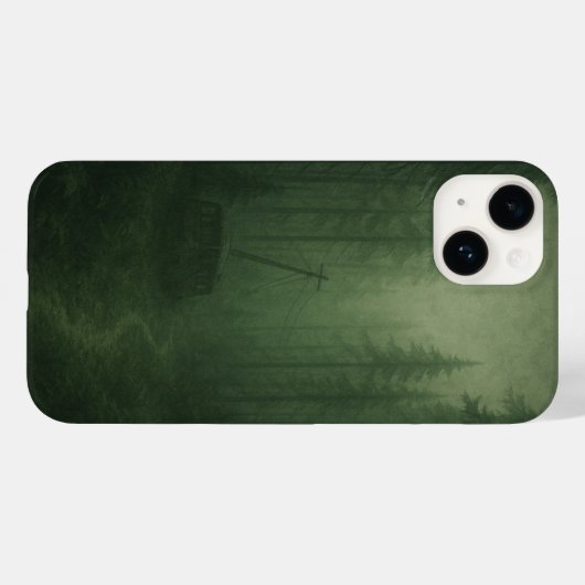 vreemd bos Case-Mate iPhone case (Achterkant (horizontaal))