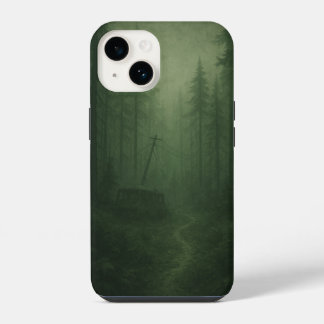vreemd bos iPhone 14 hoesje