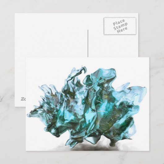 Vreemd buitenaards leven briefkaart (Voorkant / Achterkant)