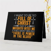 Vreemd Christelijk religieus dienaar van God gelov Kaart (Gele Bloem)