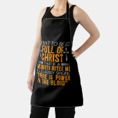 Vreemd Christelijk religieus dienaar van God gelov Schort (Insitu)