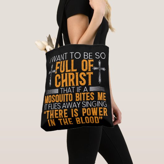 Vreemd Christelijk religieus dienaar van God gelov Tote Bag (Dichtbij)