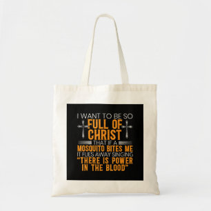 Vreemd Christelijk religieus dienaar van God gelov Tote Bag