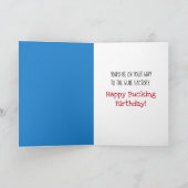 Vreemd dat je geen paard bent kaart (Binnen)