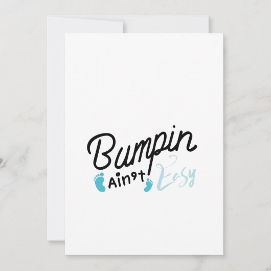 Vreemd dat vader zwanger wordt Moederschap verwach Aankondiging (Voorkant)