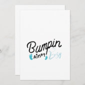 Vreemd dat vader zwanger wordt Moederschap verwach Aankondiging (Voorkant / Achterkant)