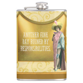 Vreemd door verantwoordelijkheden heupfles