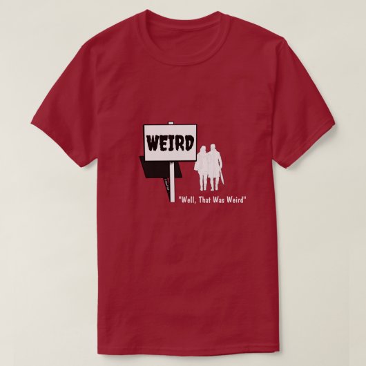 Vreemd - Een MisterP-Shirt T-shirt (Design voorkant)