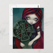 "Vreemd eenzaam" Briefkaart (Voorkant / Achterkant)