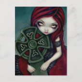 "Vreemd eenzaam" Briefkaart (Voorkant)