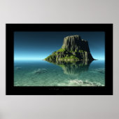 vreemd eiland poster (Voorkant)