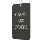 Vreemd en ongewoon Gothic Quote Design Luchtverfrisser (Links)