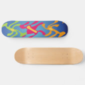 Vreemd en prachtig persoonlijk skateboard (Horizontaal)