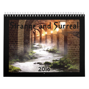 Vreemd en Surreal Agenda 2016 Kalender