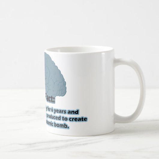 Vreemd feit - Atomic Fart Koffiemok (Rechts)