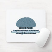 Vreemd feit - Atomic Fart Muismat (Met muis)