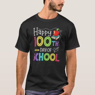 Vreemd genoeg 100 dagen schoolkleding Apple Wo T-shirt