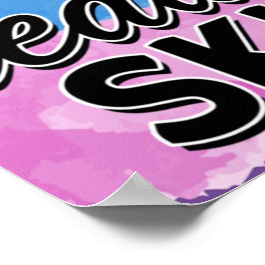 Vreemd genoeg ben ik geen Bossy Leadership Skills  Poster (Hoek)