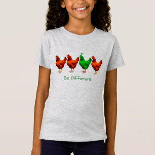 Vreemd genoeg een andere groene martian Alien Chic T-shirt