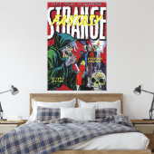 Vreemd genoeg is de enge heks  strips canvas afdruk (Insitu (Slaapkamer))