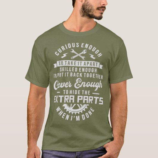 Vreemd genoeg om het buiten te brengen... t-shirt (Voorkant)