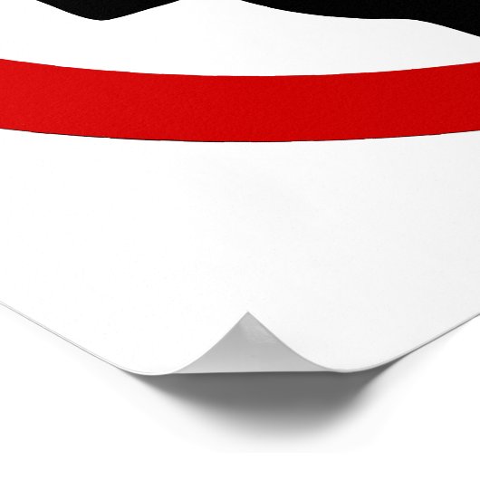 Vreemd genoeg op de stoel ⚠ Thaise ⚠ Poster (Hoek)