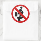 Vreemd genoeg op de stoel ⚠ Thaise ⚠ Ronde Sticker (Tas)