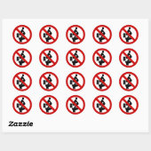 Vreemd genoeg op de stoel ⚠ Thaise ⚠ Ronde Sticker (Vel)
