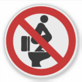 Vreemd genoeg op de stoel ⚠ Thaise ⚠ Sticker (Voorkant)