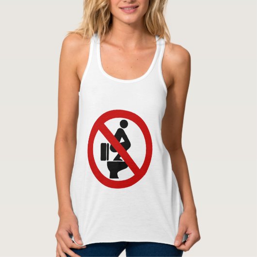 Vreemd genoeg op de stoel ⚠ Thaise ⚠ Tanktop (Voorkant)