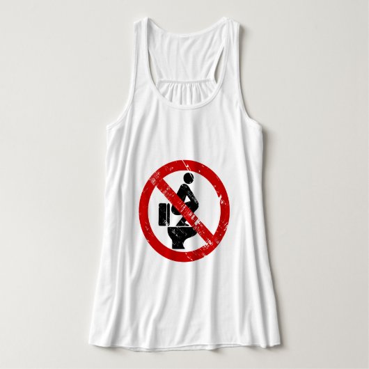 Vreemd genoeg op de stoel ⚠ Thaise ⚠ Tanktop (Design voorkant)