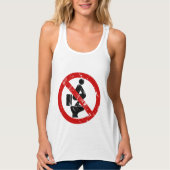Vreemd genoeg op de stoel ⚠ Thaise ⚠ Tanktop (Voorkant)
