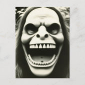 Vreemd Halloween Briefkaart (Voorkant)