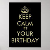 Vreemd, kalm houden... het is je sjabloon van het  poster (Voorkant)