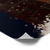 Vreemd kerstfeest Thuis Kantoor Decor Poster (Hoek)