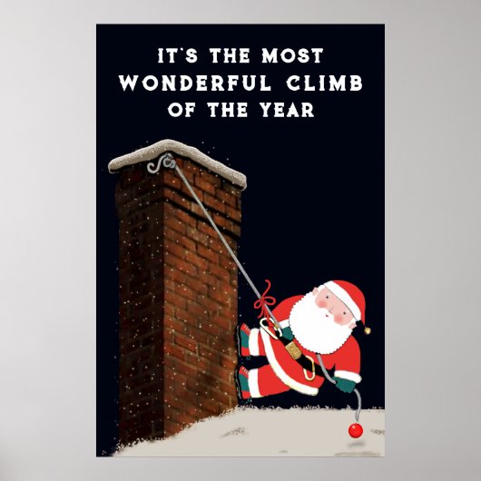 Vreemd kerstfeest Thuis Kantoor Decor Poster (Voorkant)