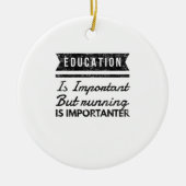 Vreemd leed keramisch ornament (Voorkant)